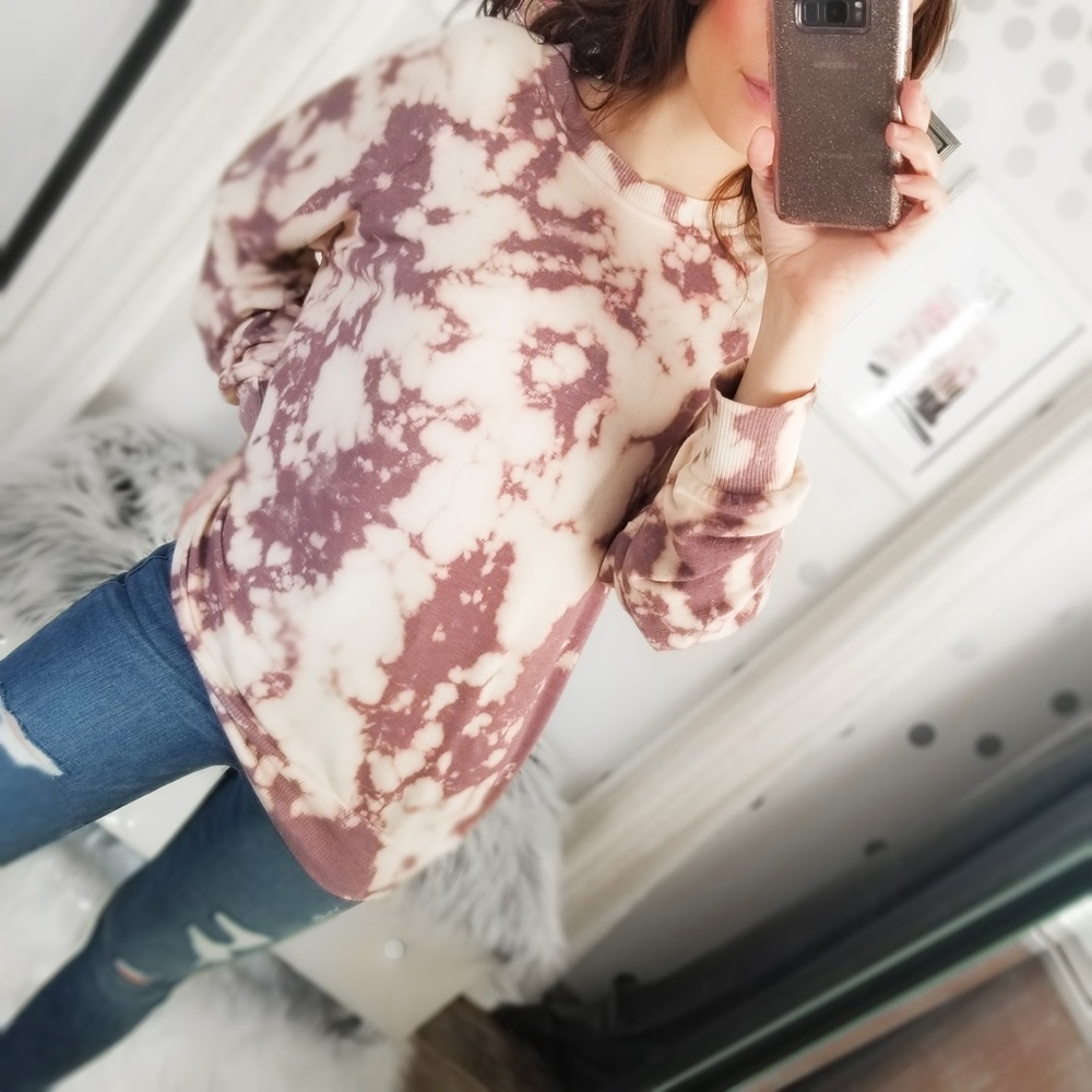 Last1️⃣🆕Parfait Gorgeous Berry Tie Dye Soft Top - Picture 7 of 12